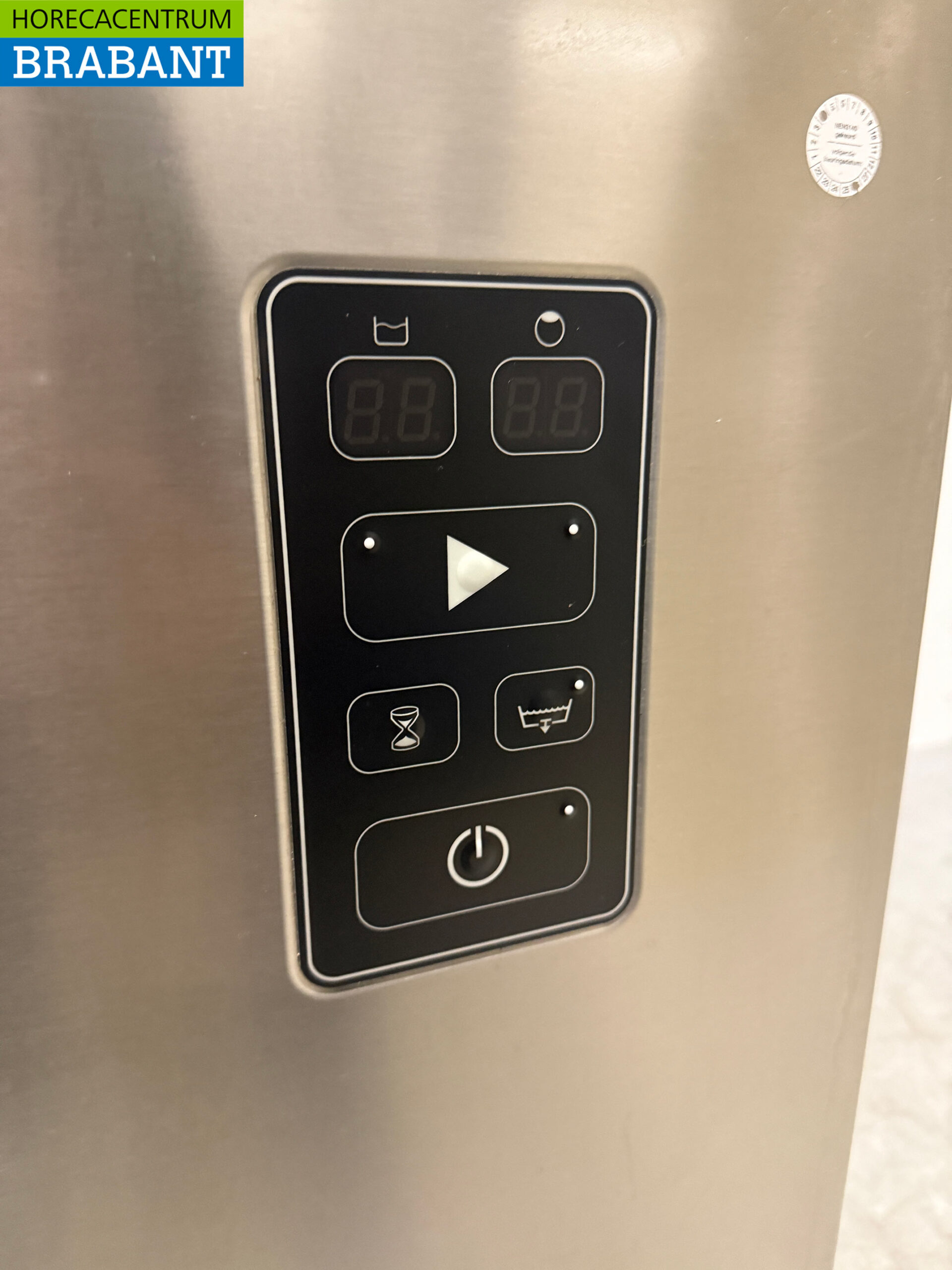 RVS Kastel Doorschuifvaatwasser 400V Horeca - Afbeelding 6