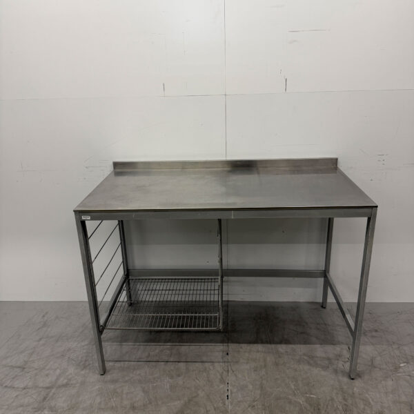 RVS Werktafel Tafel 126,5 x 64 x 90 cm Horeca