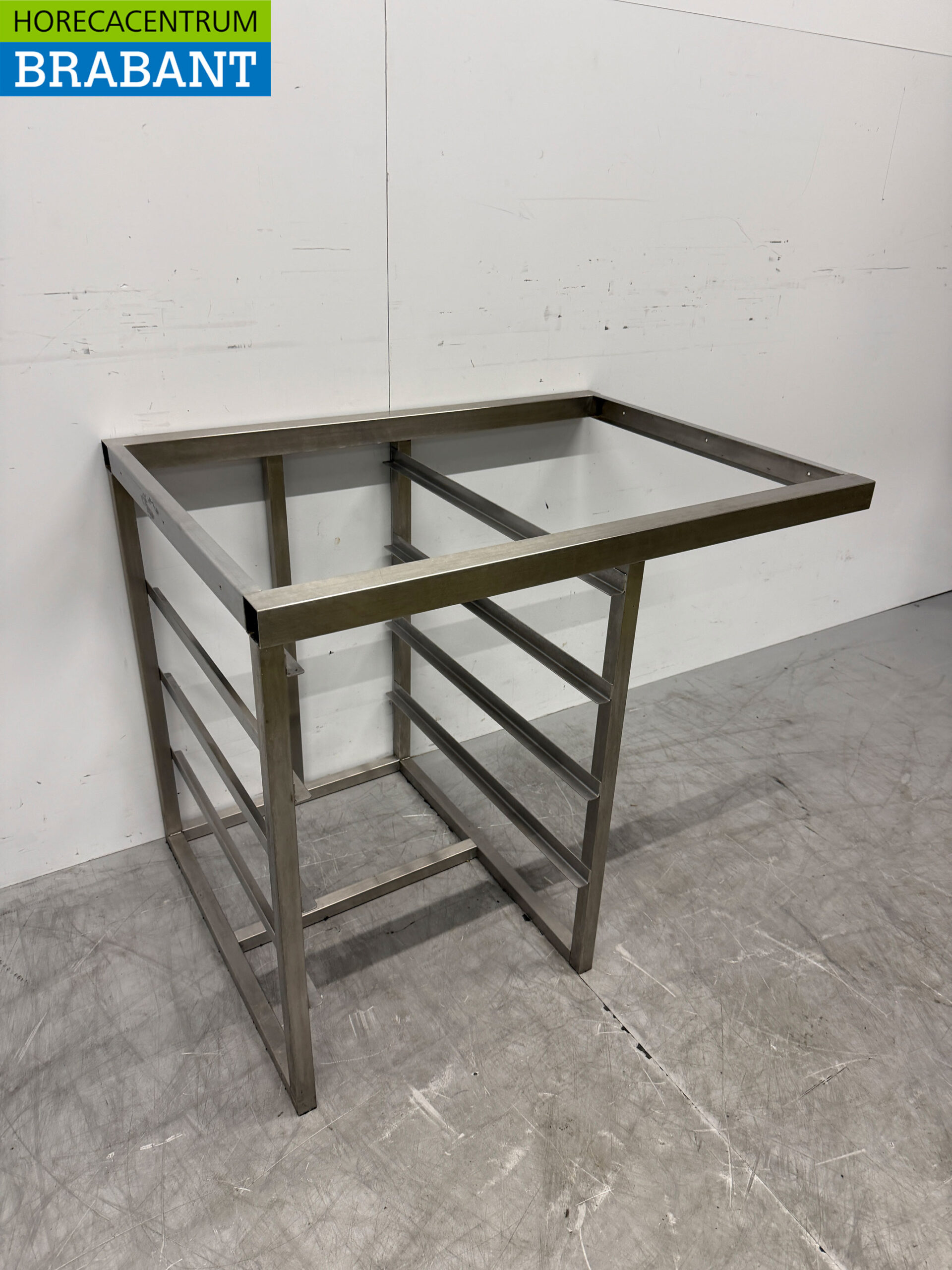 RVS Onderstel met regaal 86 x 62 x 70,5 cm Horeca - Afbeelding 3