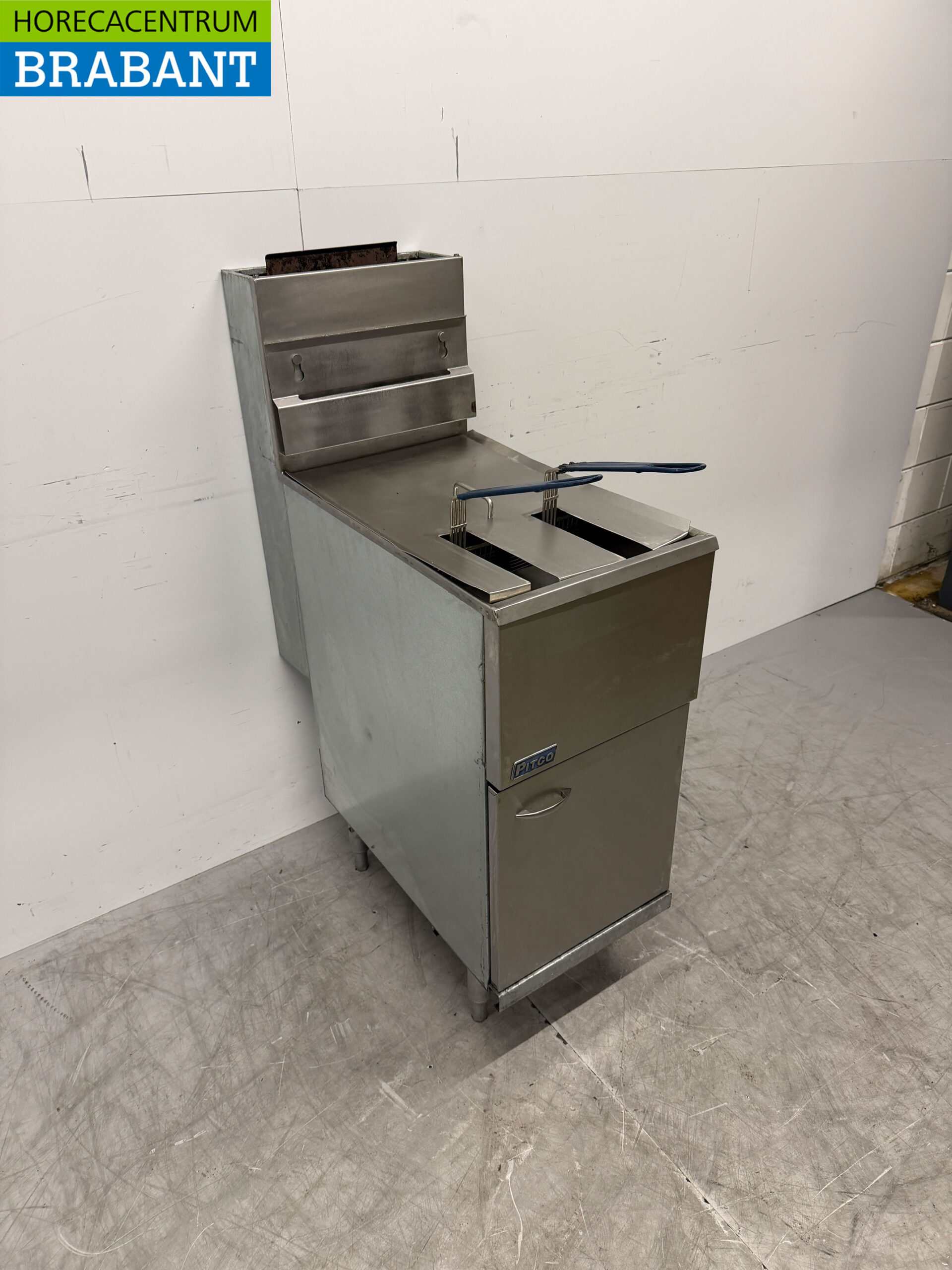 RVS Pitco Friteuse 18 liter GAS Horeca - Afbeelding 3