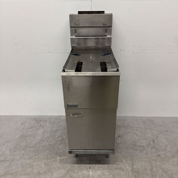 RVS Pitco Friteuse 18 liter GAS Horeca