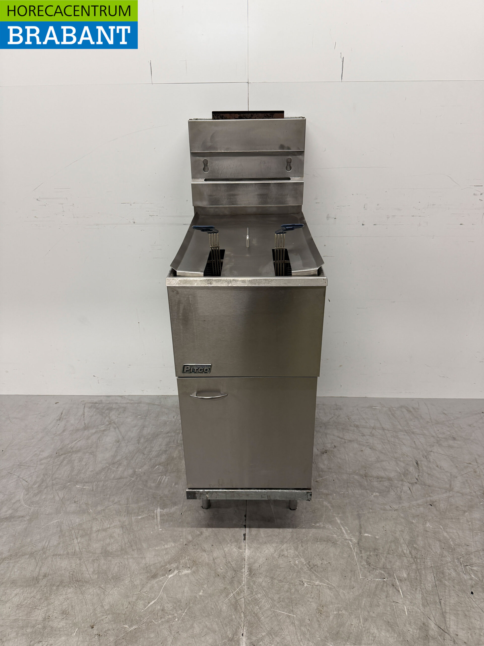 RVS Pitco Friteuse 18 liter GAS Horeca