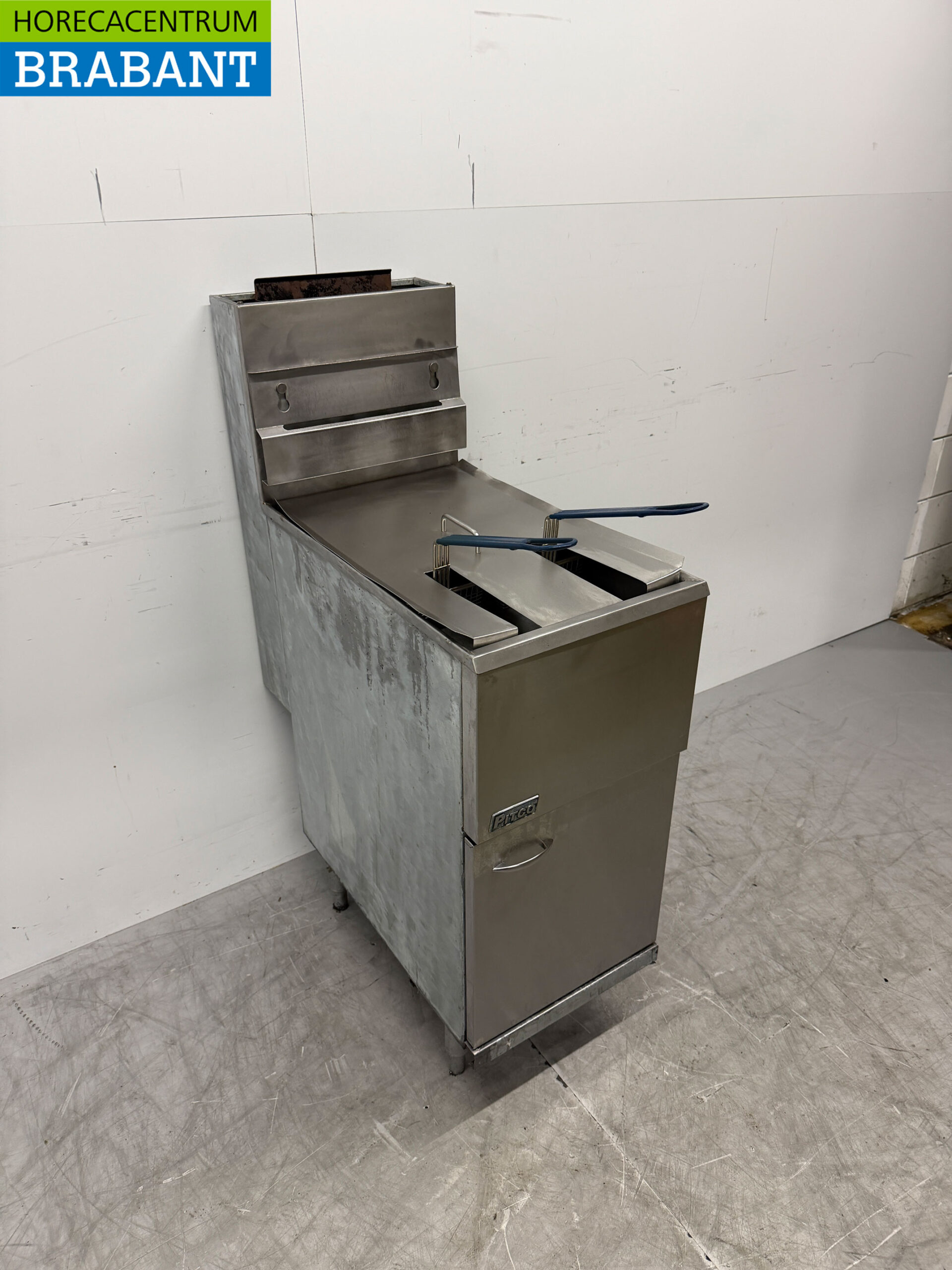 RVS Pitco Friteuse 18 liter GAS Horeca - Afbeelding 3