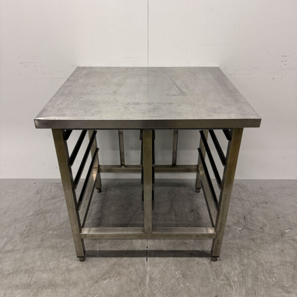 RVS Steamer Onderstel met regaal 90 x 80 x 89 cm Horeca