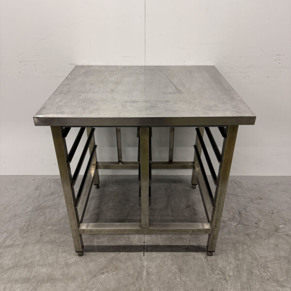 RVS Steamer Onderstel met regaal 90 x 80 x 89 cm Horeca