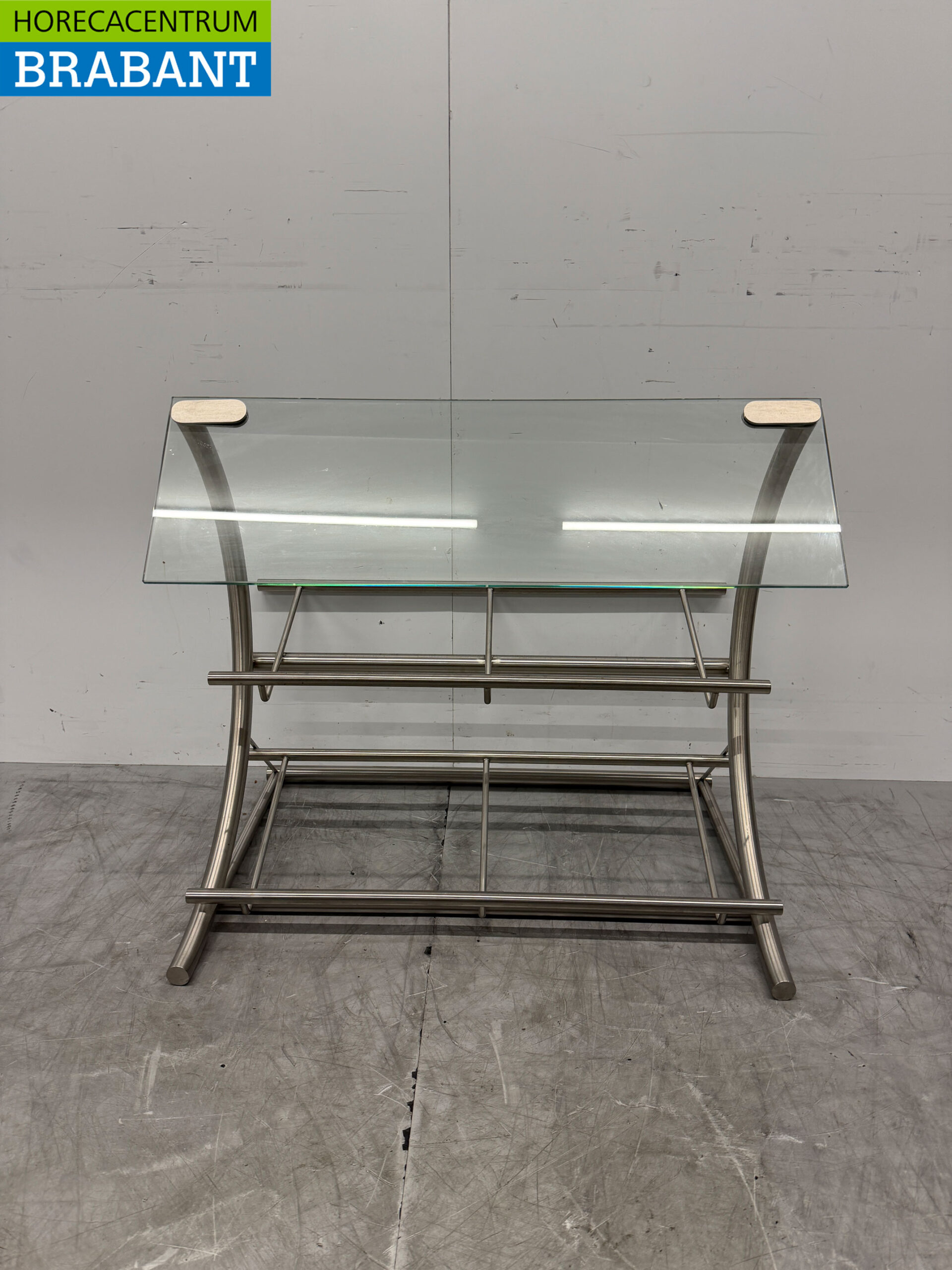 RVS Broodmand Etagere 2 Manden Buffet Horeca - Afbeelding 4