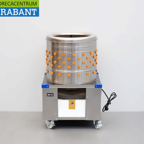 RVS Verrijdbare gevogelte plukmachine 180 stuks/uur 230V Horeca