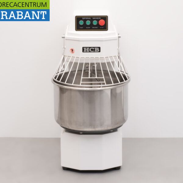 RVS HCB Spiraalkneder deegmenger deegmixer 50 liter 230V Horeca