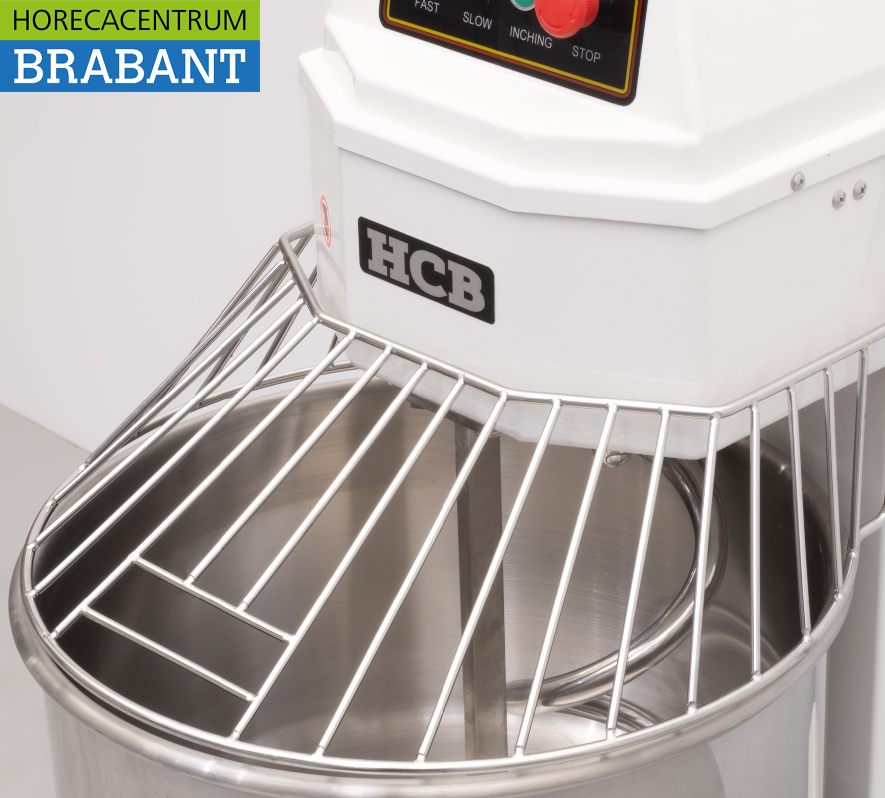 RVS HCB Spiraalkneder deegmenger deegmixer 50 liter 230V Horeca - Afbeelding 5