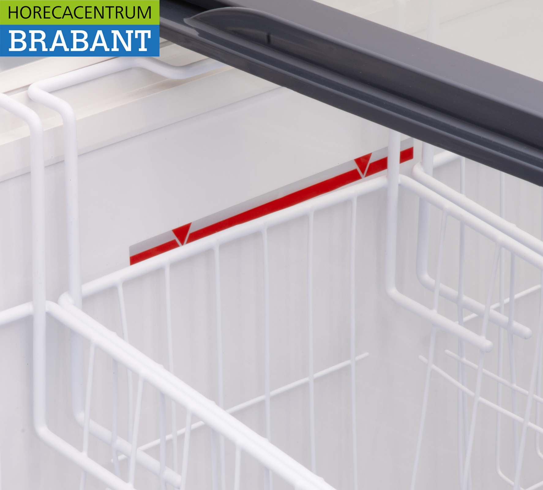 HCB Winkelvriezer Vrieskist met glazen schuifdeksels 455 liter 230V Horeca - Afbeelding 5