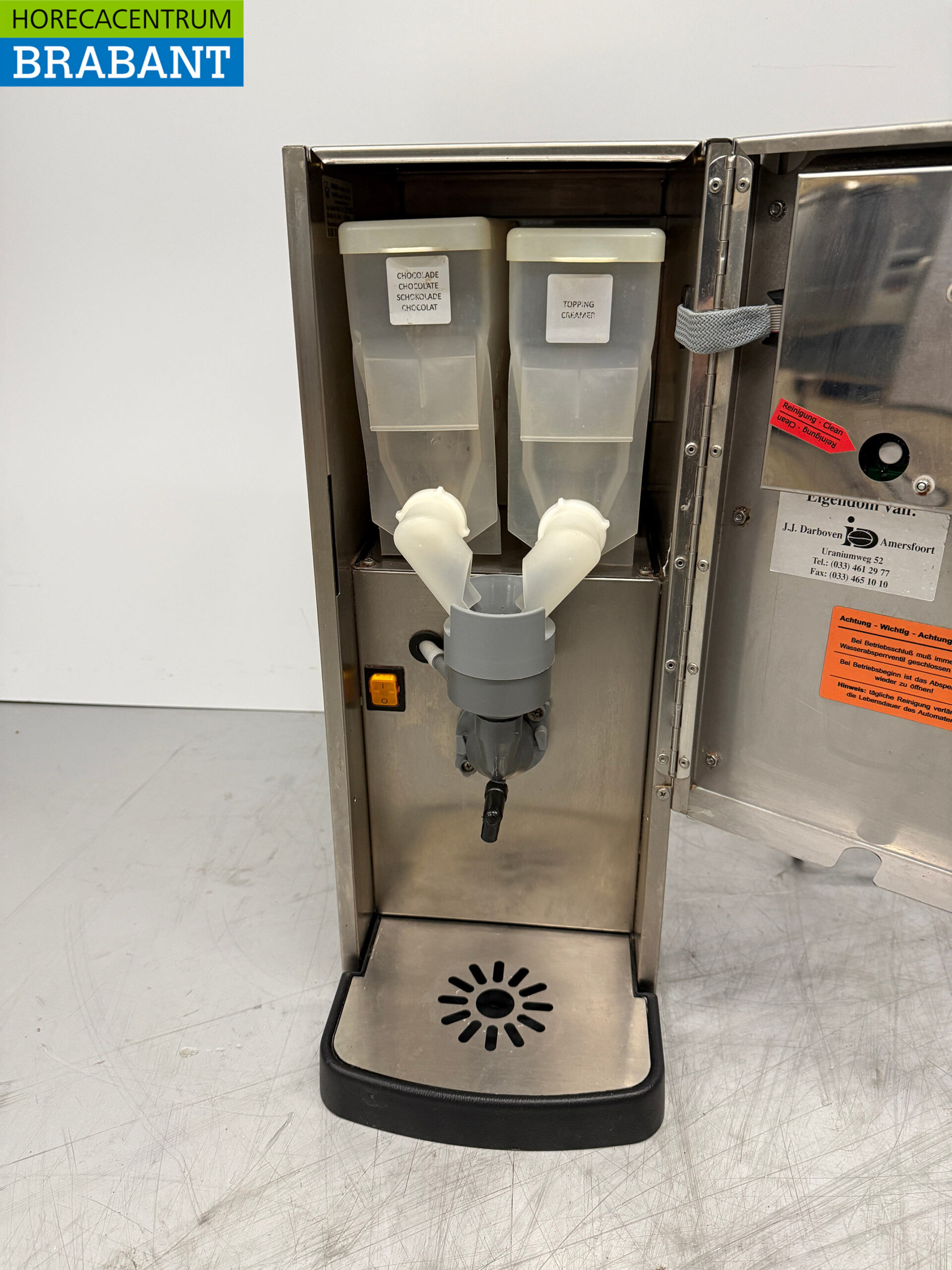 RVS Chocomelk Automaat 230V Horeca - Afbeelding 4