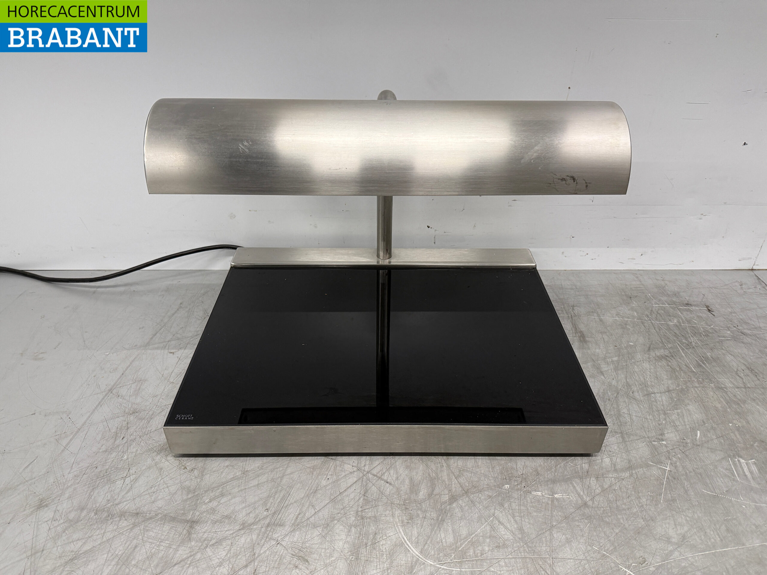 RVS Culion Warmteplaat Warmhoudplaat met warmtelamp 60,5 cm 230V Horeca