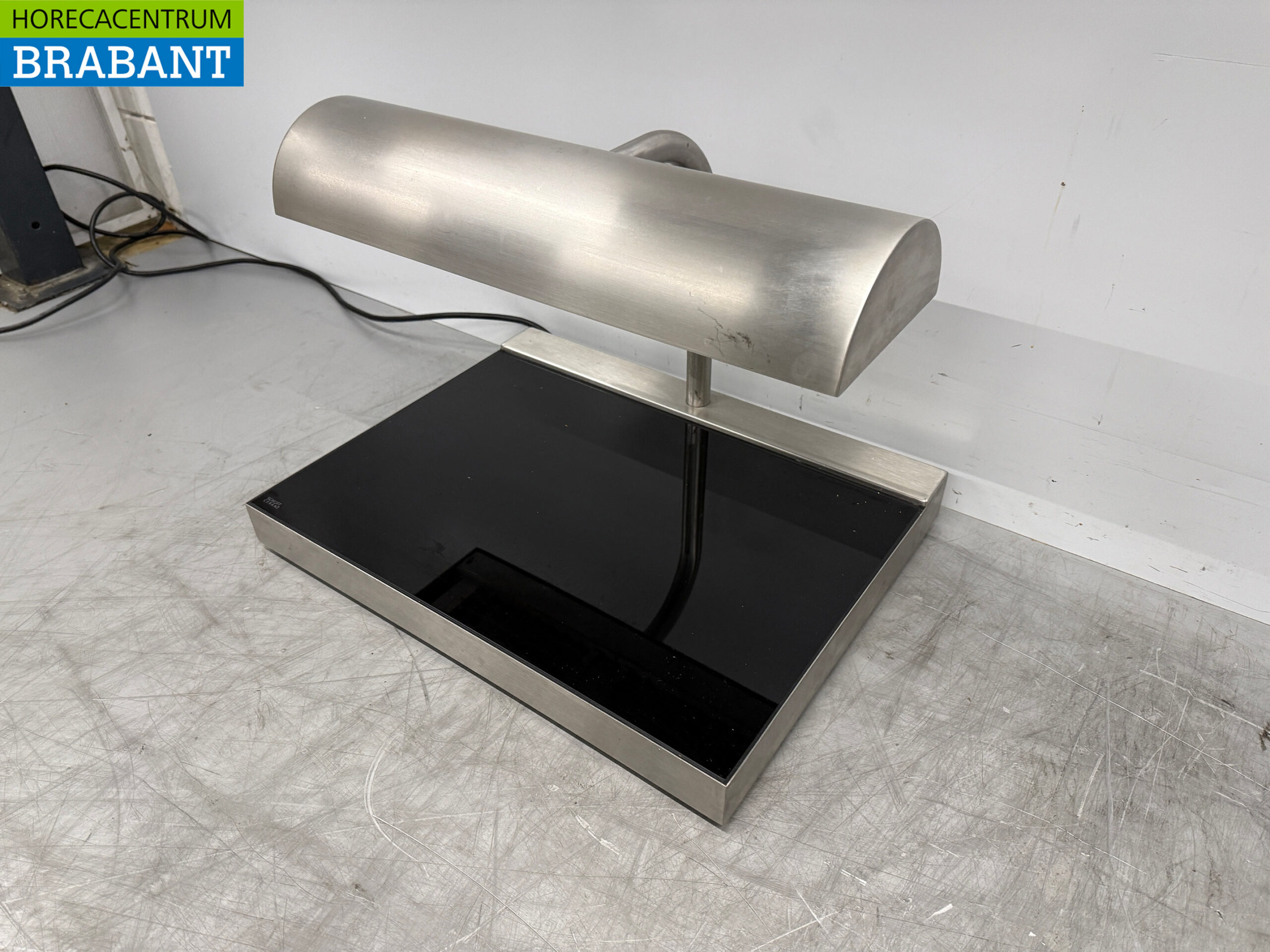 RVS Culion Warmteplaat Warmhoudplaat met warmtelamp 60,5 cm 230V Horeca - Afbeelding 2