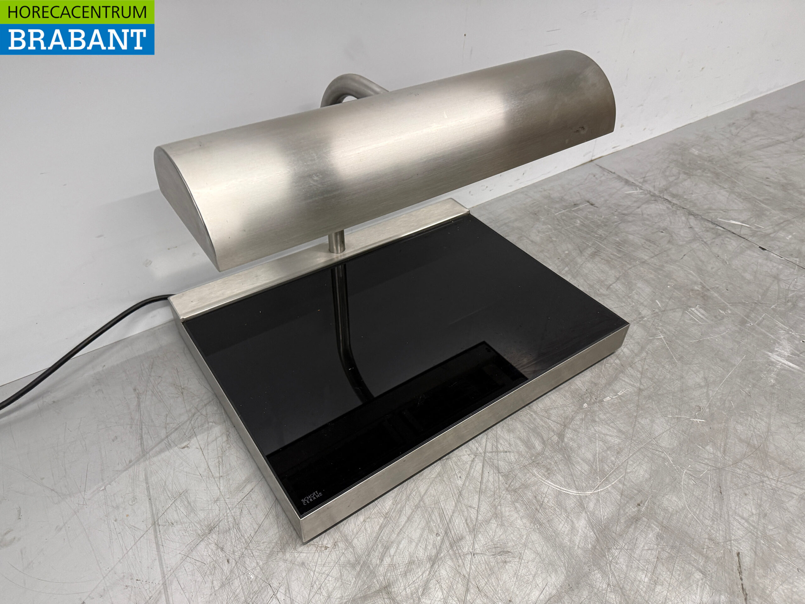 RVS Culion Warmteplaat Warmhoudplaat met warmtelamp 60,5 cm 230V Horeca - Afbeelding 3