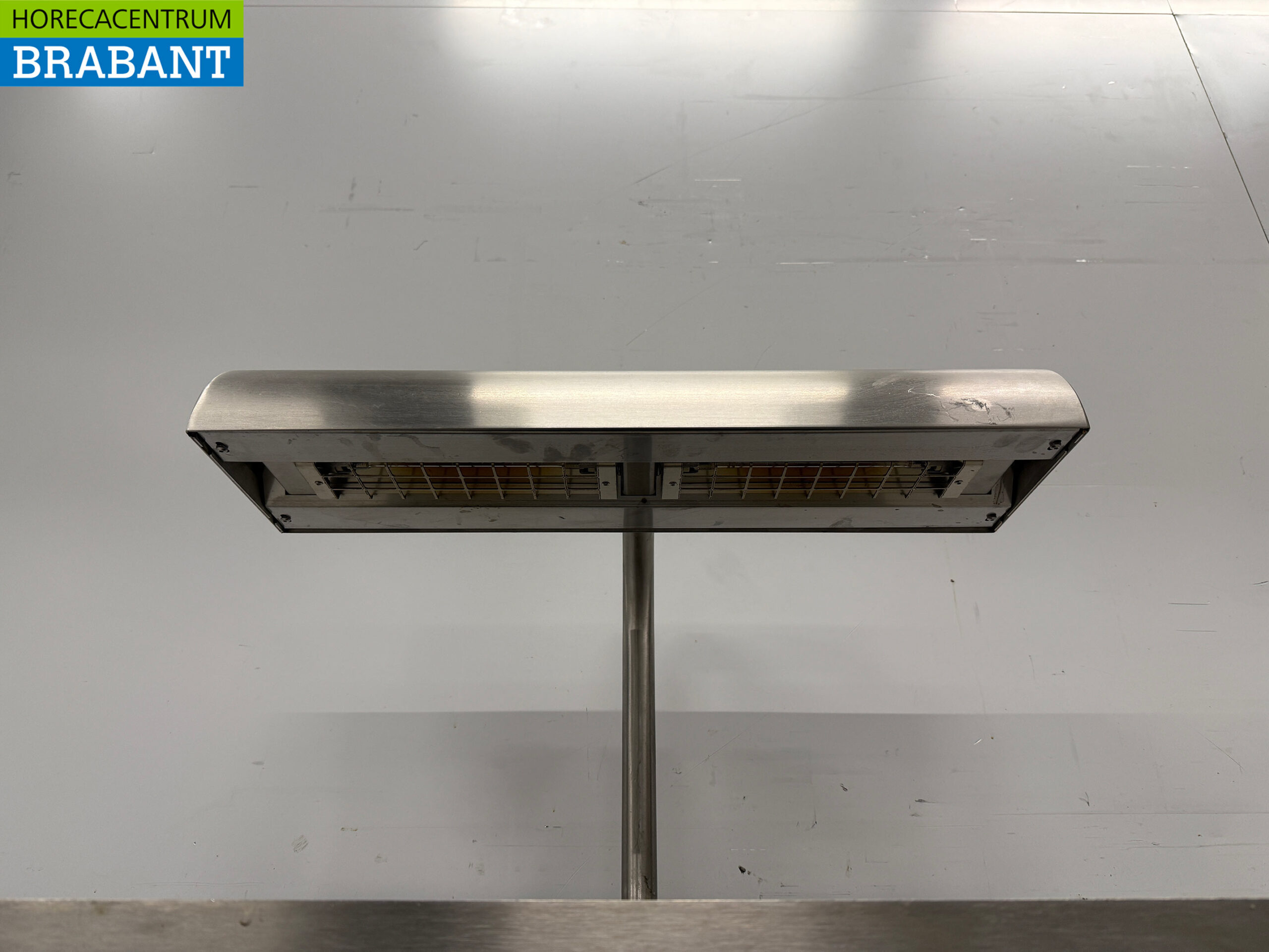 RVS Culion Warmteplaat Warmhoudplaat met warmtelamp 60,5 cm 230V Horeca - Afbeelding 4