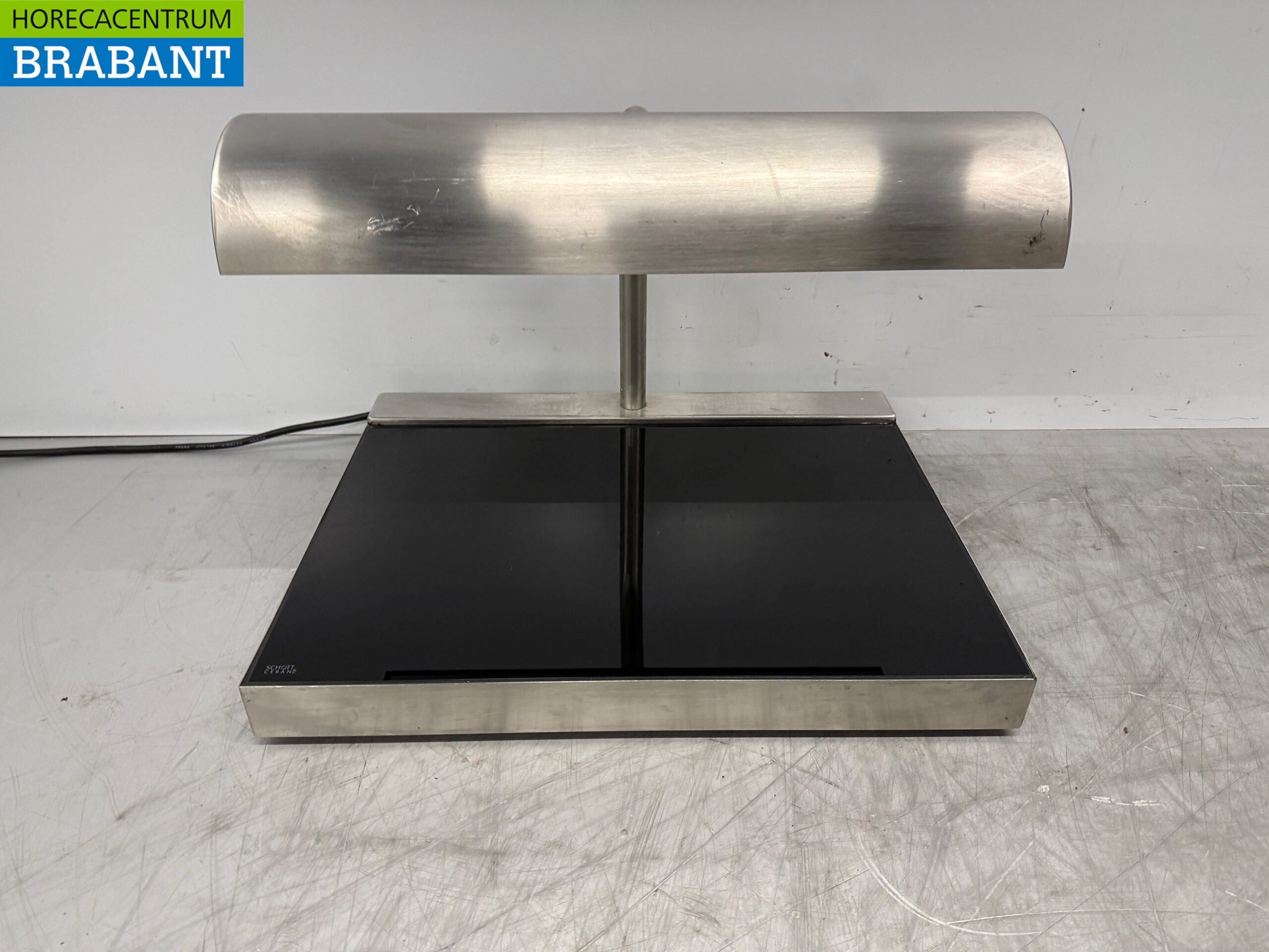 RVS Cullion Warmteplaat Warmhoudplaat met warmtelamp 60,5 cm 230V Horeca