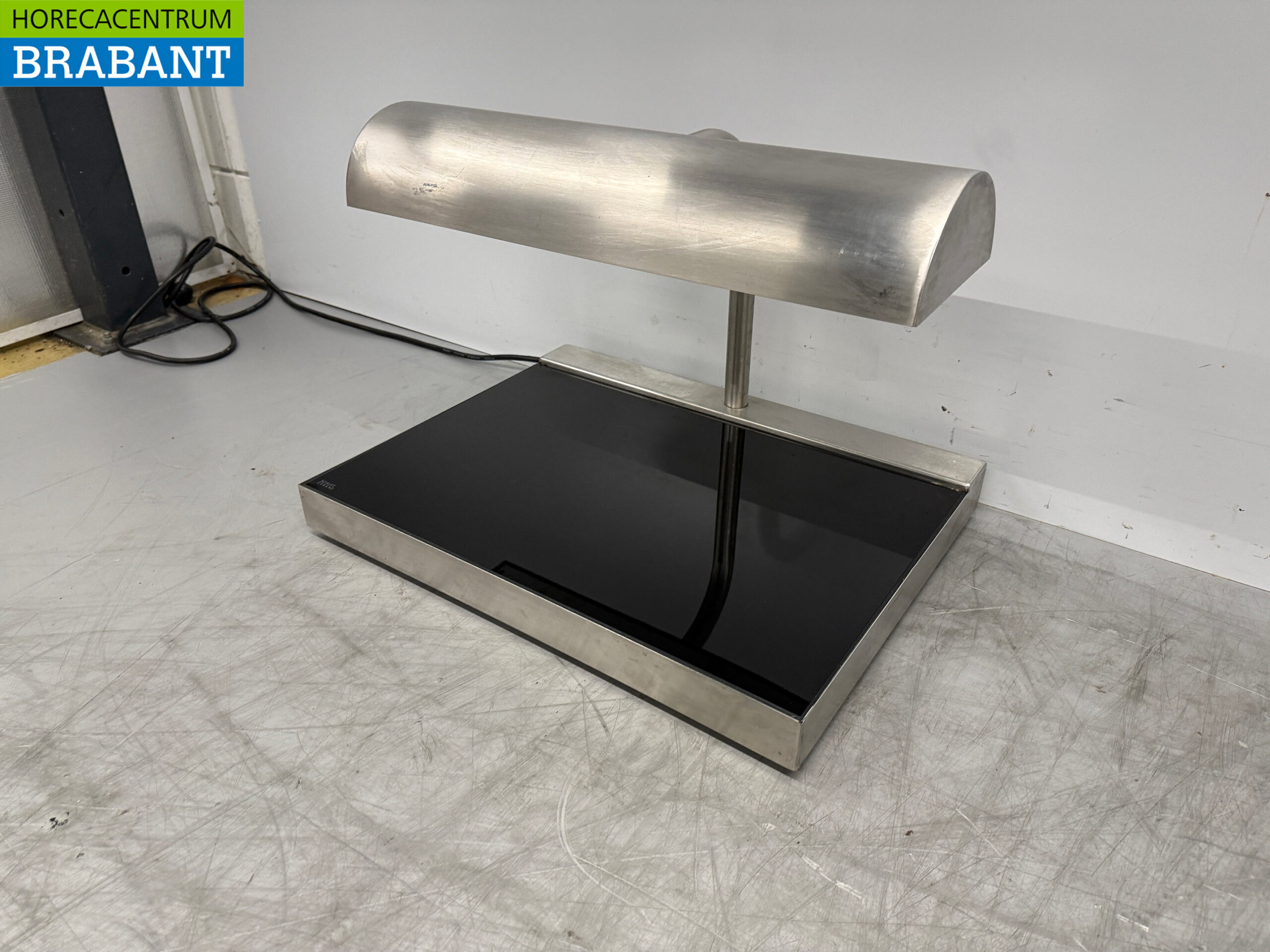 RVS Cullion Warmteplaat Warmhoudplaat met warmtelamp 60,5 cm 230V Horeca - Afbeelding 2