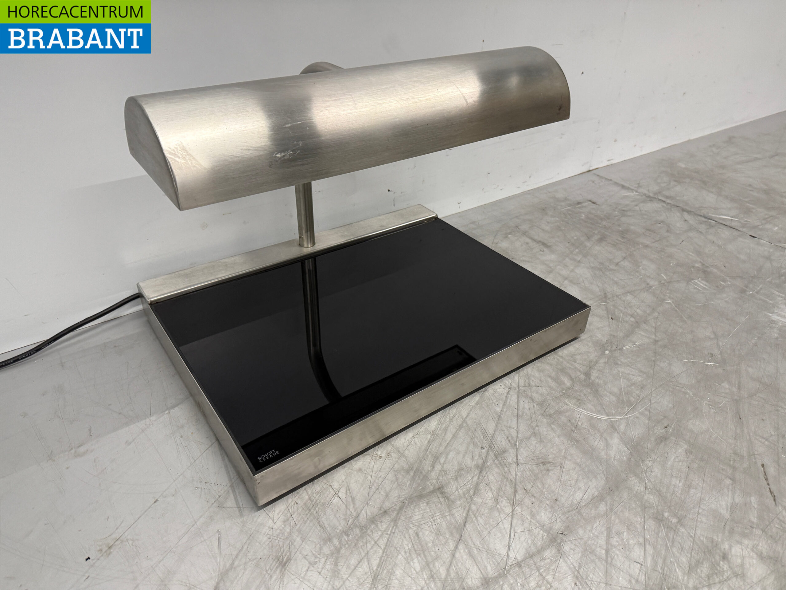 RVS Cullion Warmteplaat Warmhoudplaat met warmtelamp 60,5 cm 230V Horeca - Afbeelding 3