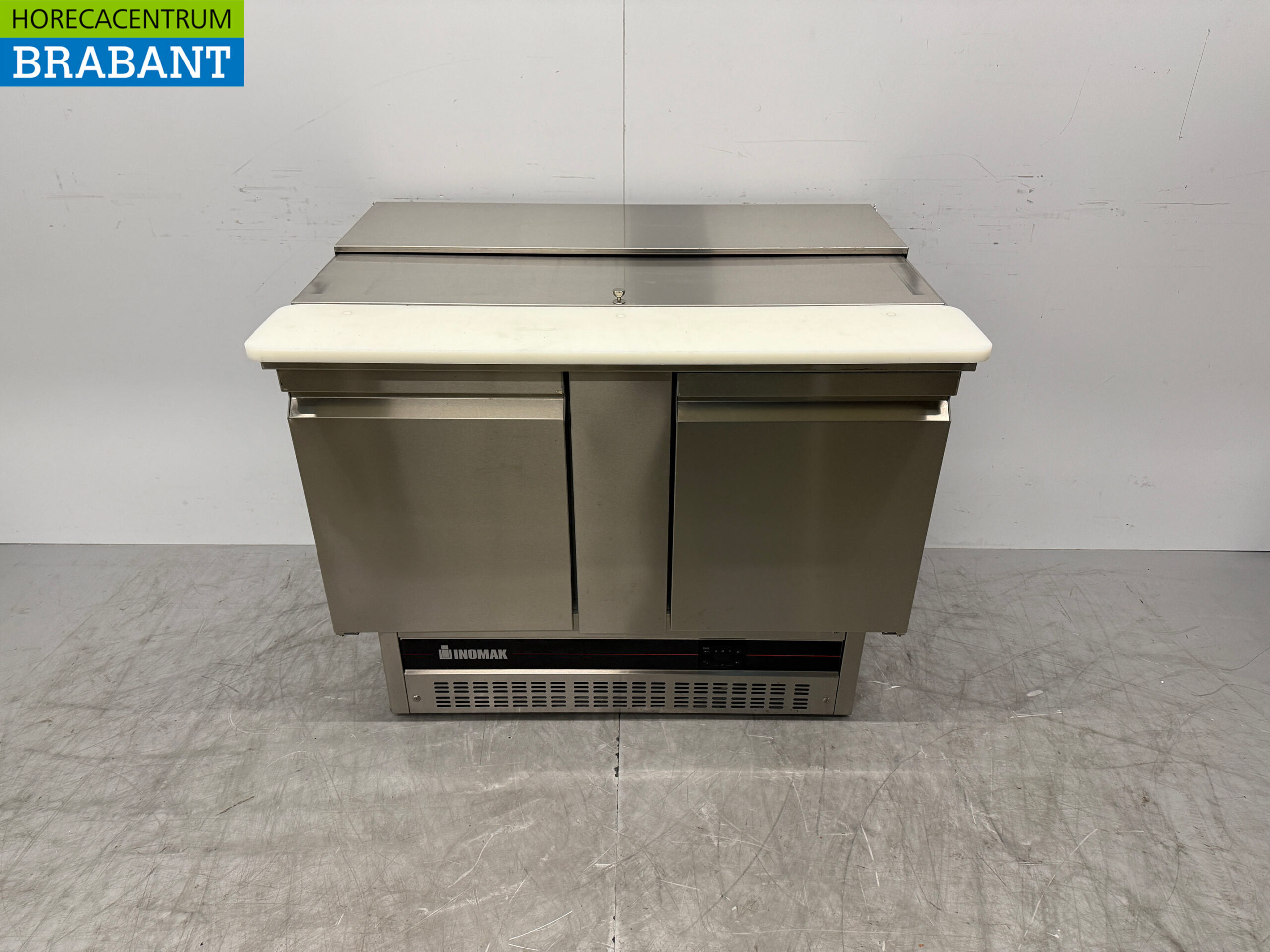 RVS Inomak Saladette 2 Deuren 108 cm 230V Horeca