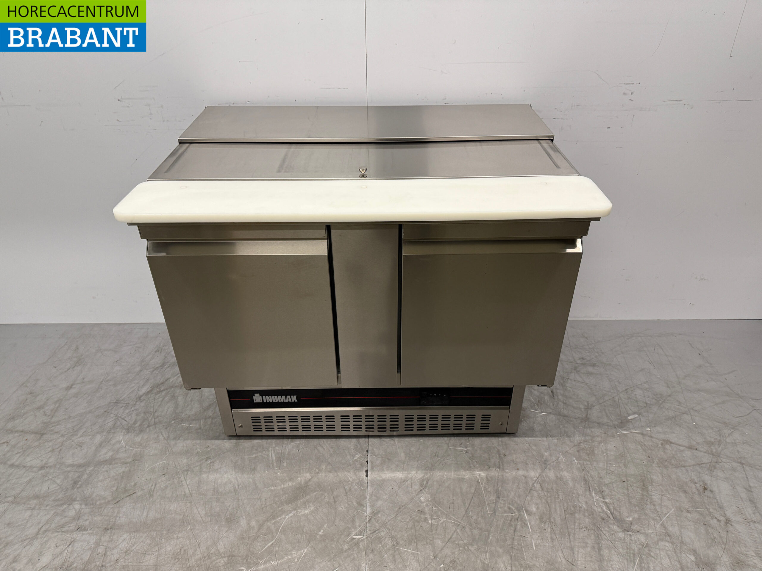 RVS Inomak Saladette 2 Deuren 108 cm 230V Horeca