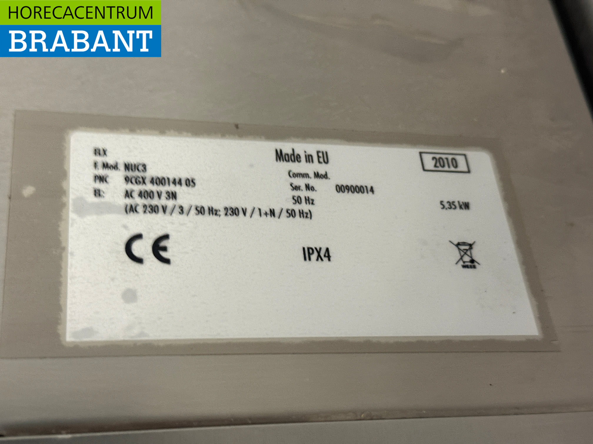 RVS Zanussi NUC Vaatwasser 230V Horeca - Afbeelding 6