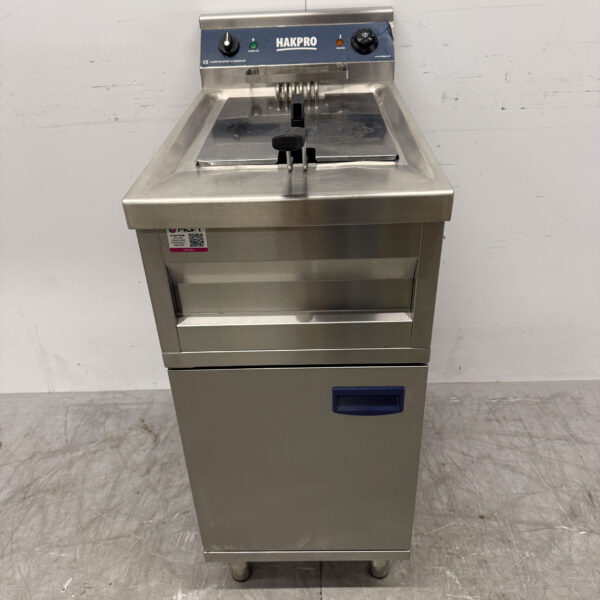 RVS Hakpro Friteuse 12 liter 400V Horeca