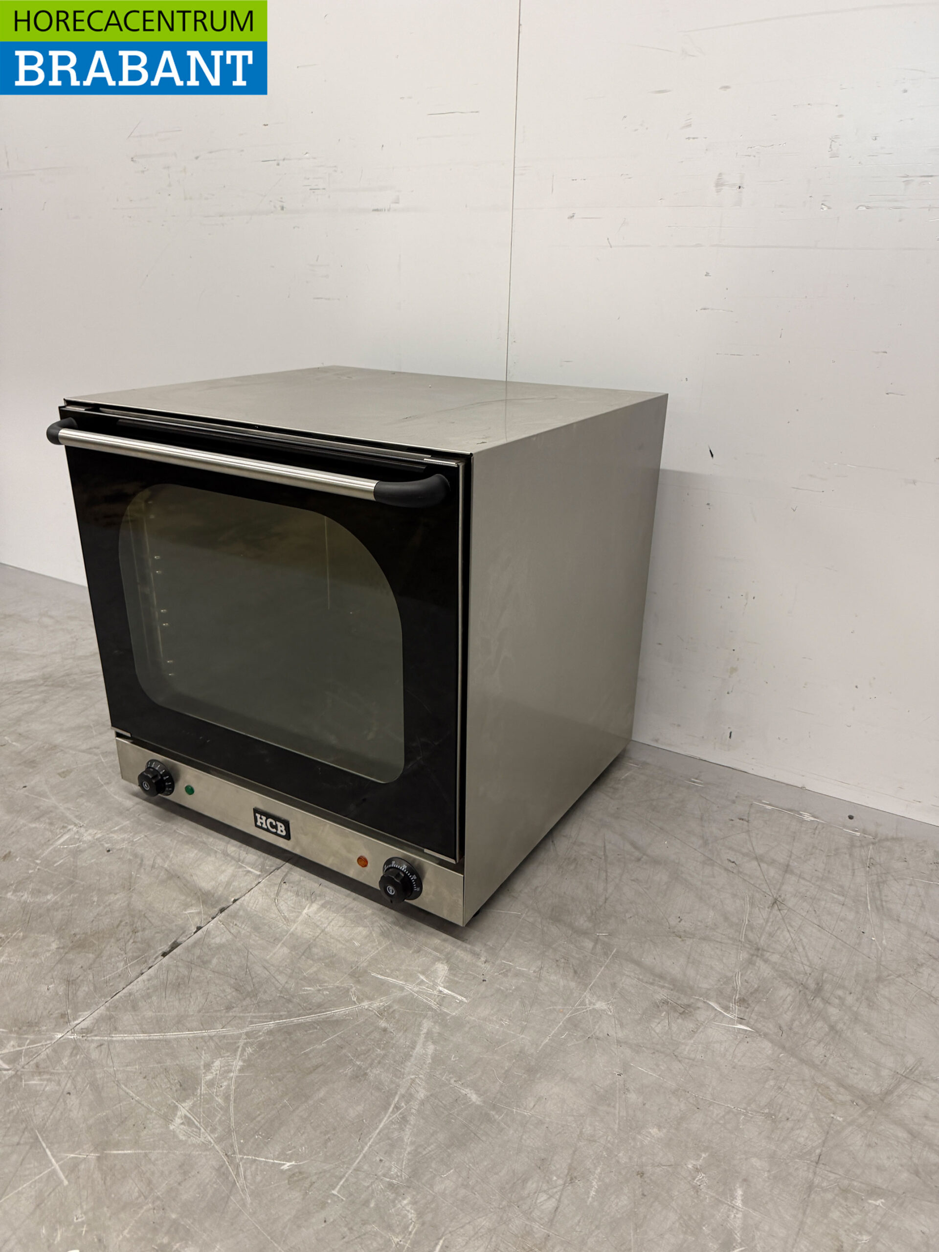 RVS HCB Convectieoven Oven Heteluchtoven 4 x 43/32 cm 230V Horeca - Afbeelding 2