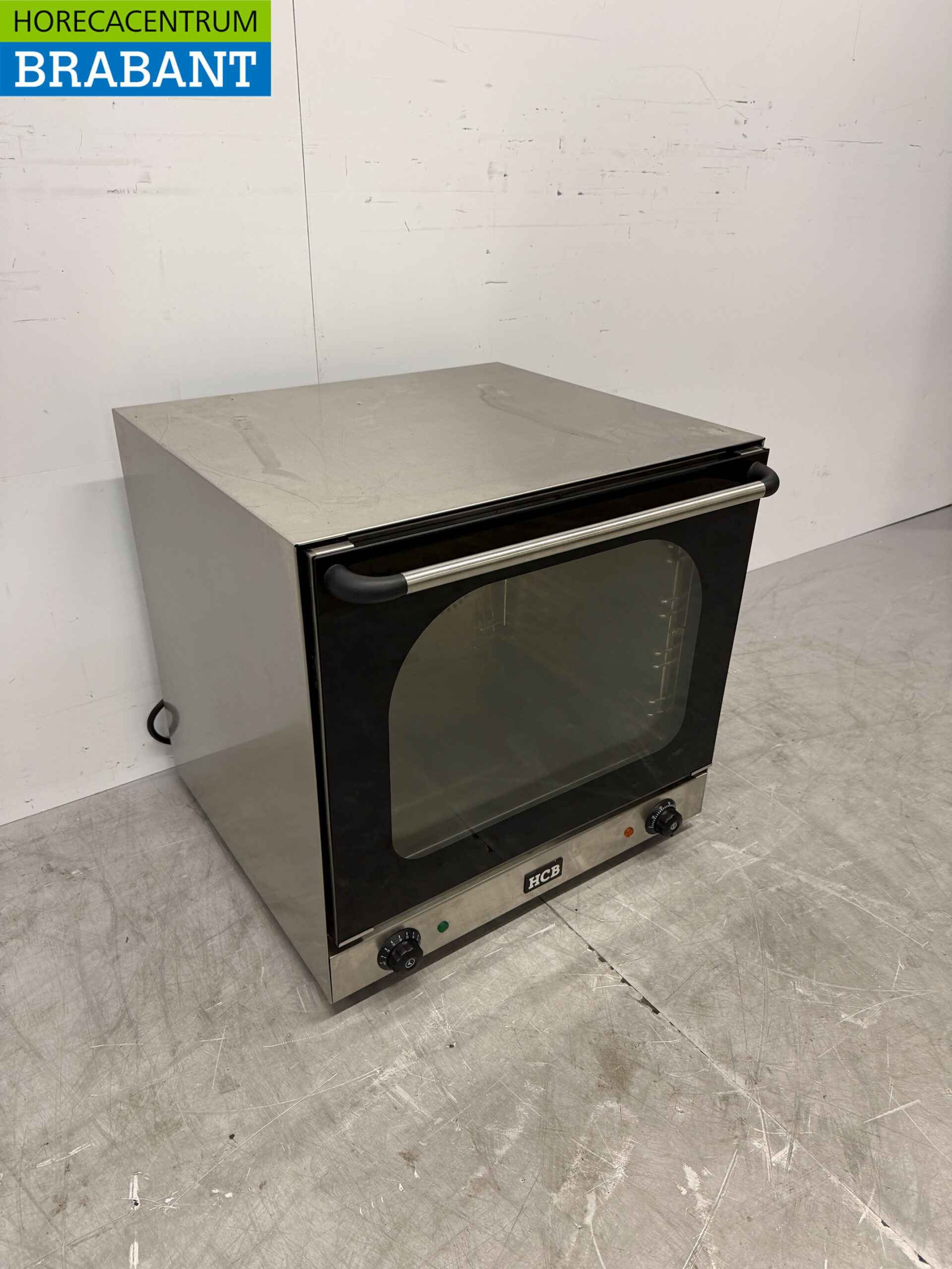 RVS HCB Convectieoven Oven Heteluchtoven 4 x 43/32 cm 230V Horeca - Afbeelding 3