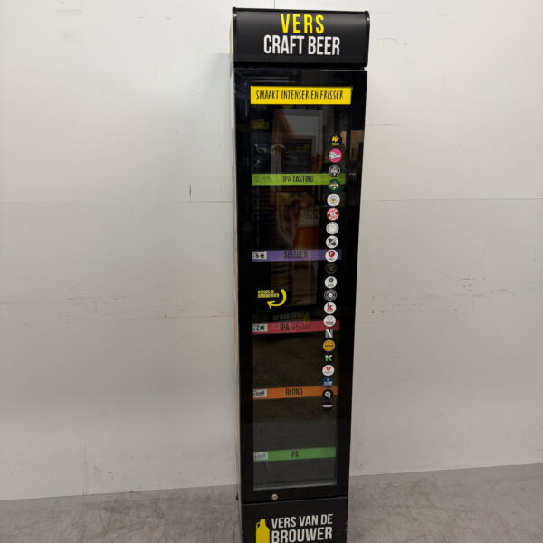 Gastro-Cool Glasdeurkoeling Koelkast Drankkoelkast Glazen deur 130 liter 230V Horeca