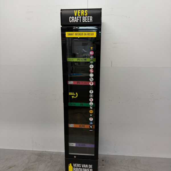 Gastro-Cool Glasdeurkoeling Koelkast Drankkoelkast Glazen deur 130 liter 230V Horeca