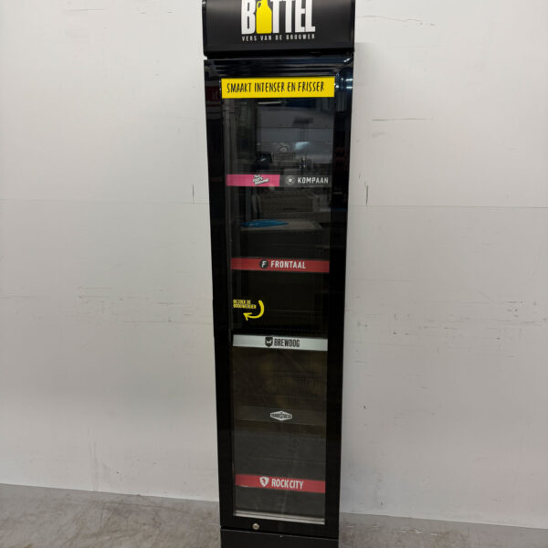 Gastro-Cool Glasdeurkoeling Koelkast Drankkoelkast Glazen deur 130 liter 230V Horeca