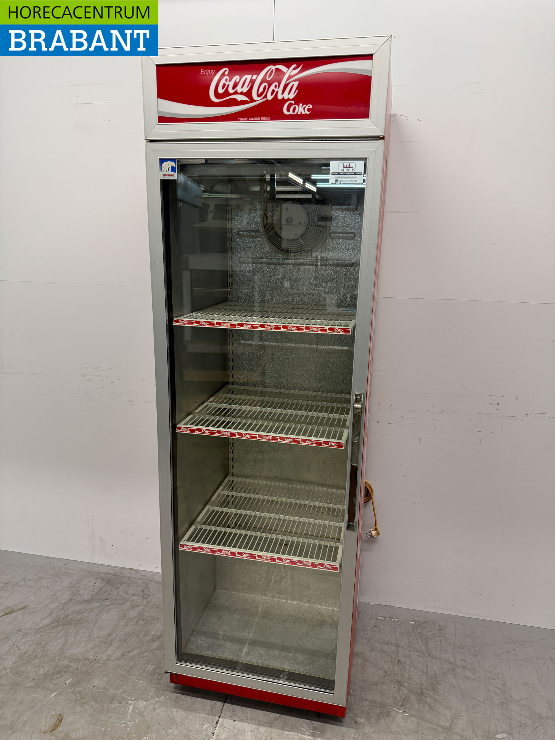 Norcool Coca Cola Glasdeurkoeling 230V Horeca