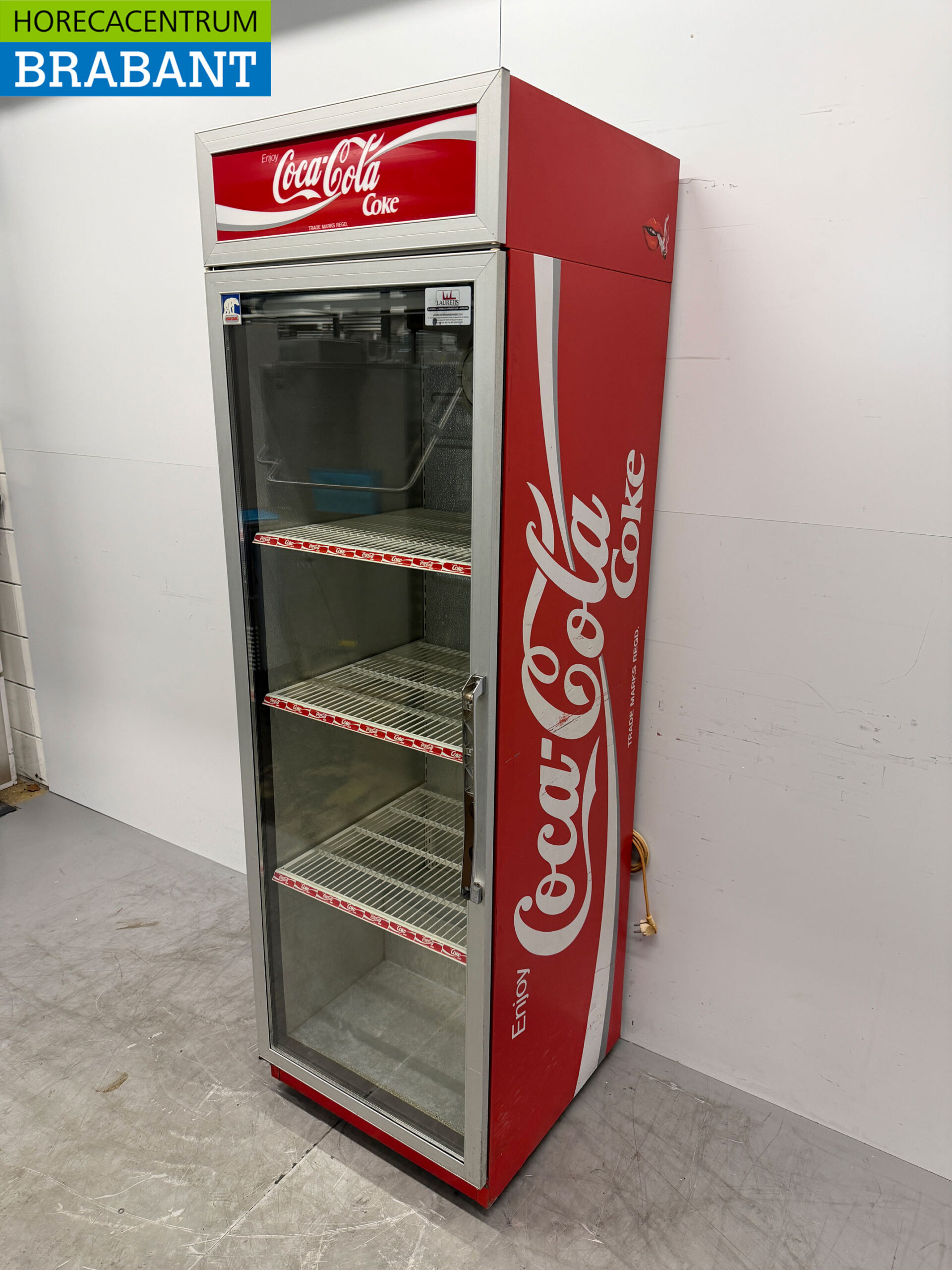 Norcool Coca Cola Glasdeurkoeling 230V Horeca - Afbeelding 2