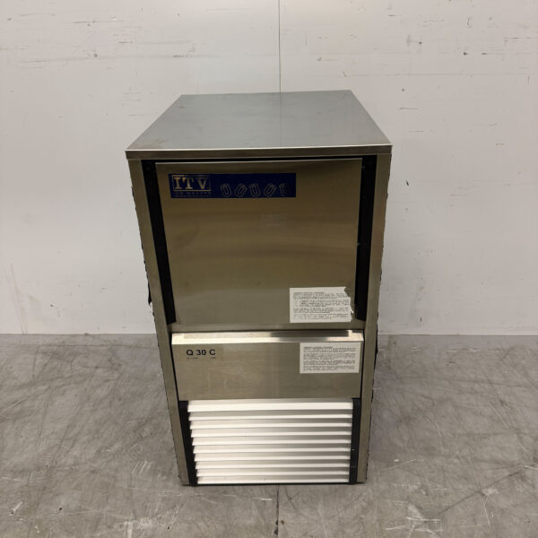 RVS ITV Quasar ijsblokjesmachine ijsklontjesmachine 31 kg p/d 230V Horeca