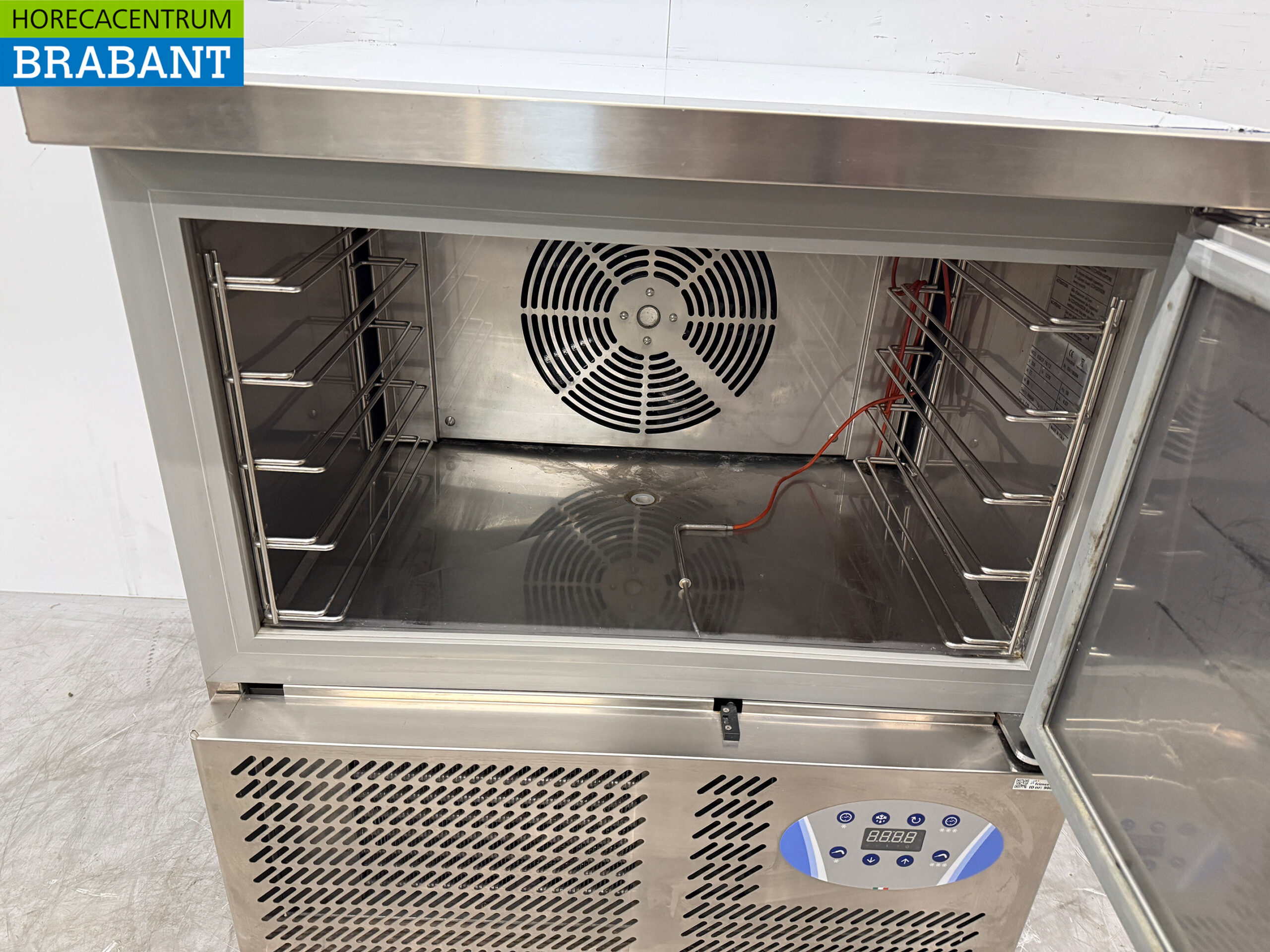 RVS Gastrodis Blastchiller 5 x 1/1 GN 230V Horeca - Afbeelding 4