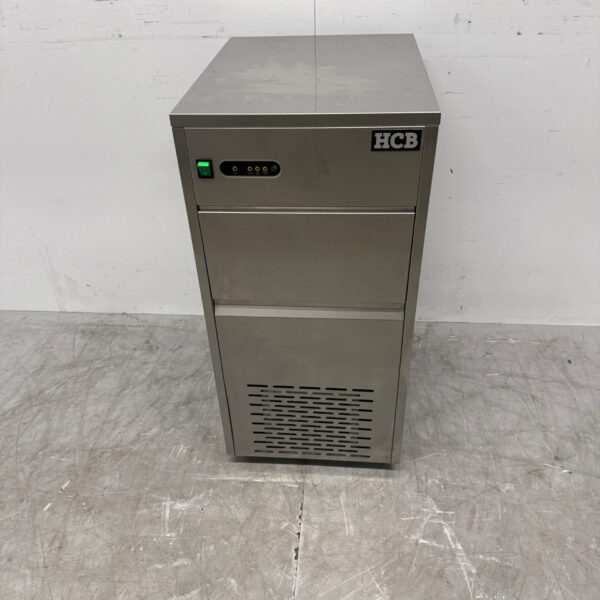 RVS HCB ijsblokjesmachine Ijsklontjesmachine 50 kg p/d 230V Horeca