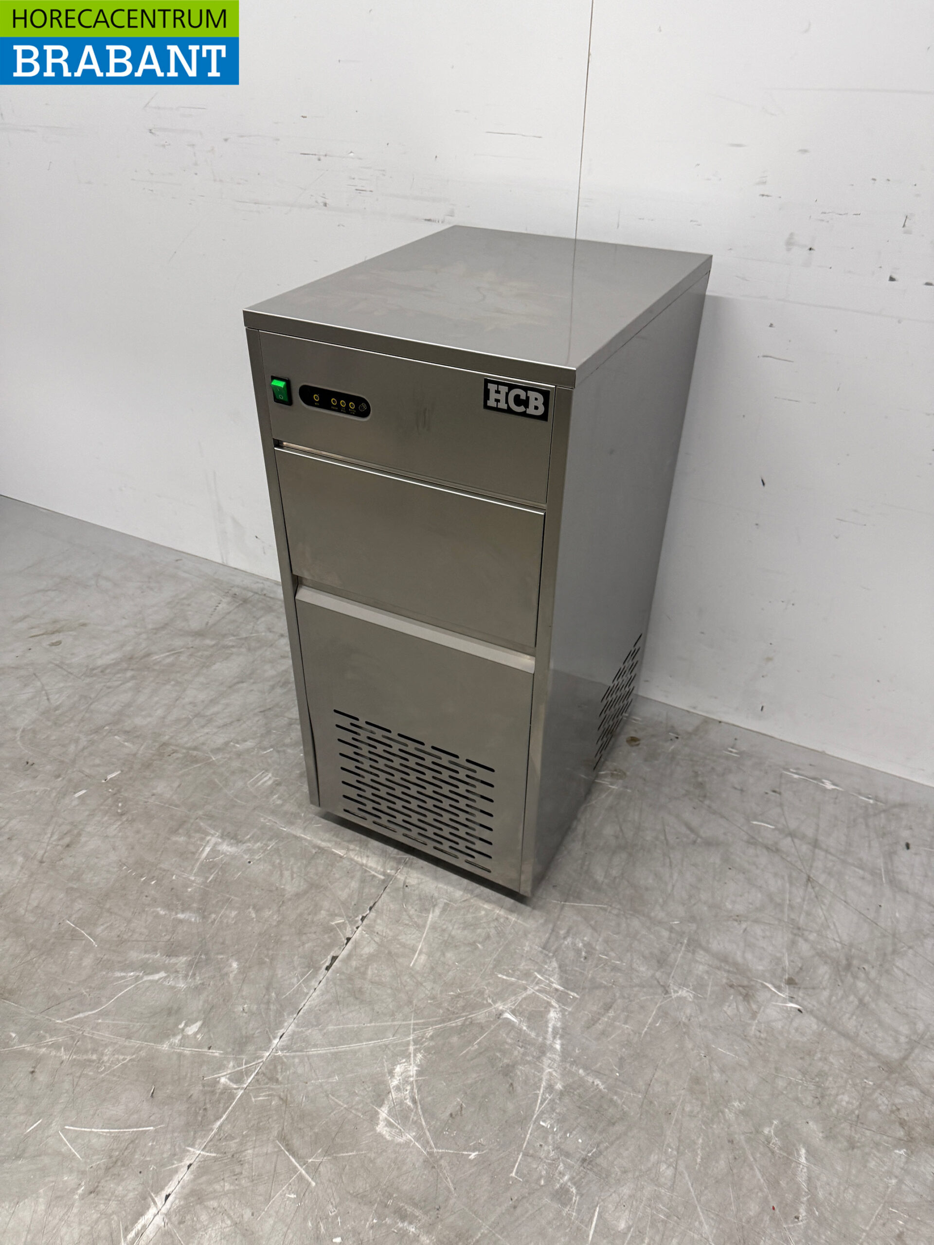RVS HCB ijsblokjesmachine Ijsklontjesmachine 50 kg p/d 230V Horeca - Afbeelding 2