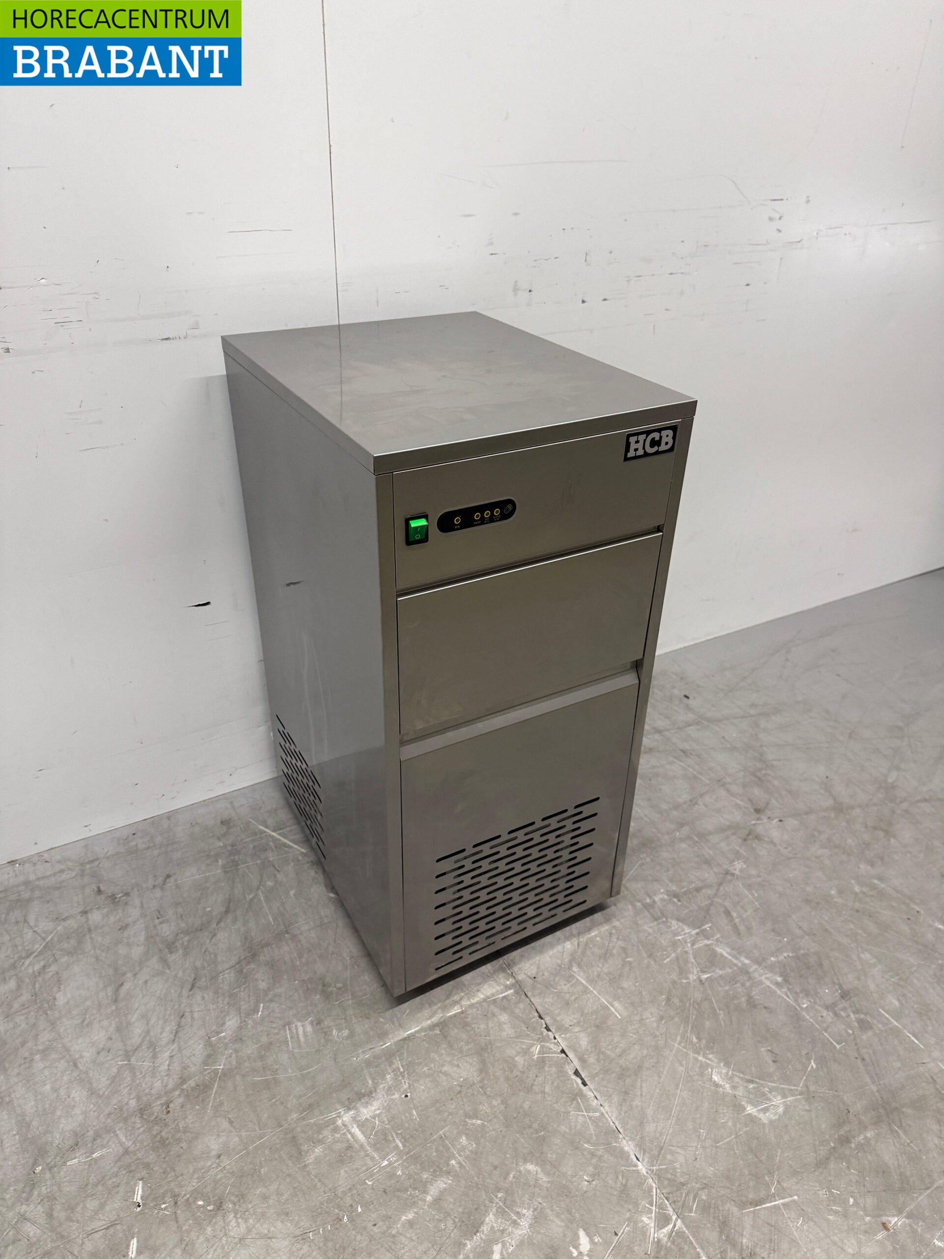 RVS HCB ijsblokjesmachine Ijsklontjesmachine 50 kg p/d 230V Horeca - Afbeelding 3
