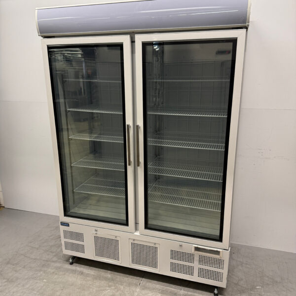Polar Glasdeurvrieskast Vrieskast met glazen deuren 920 liter 230V Horeca