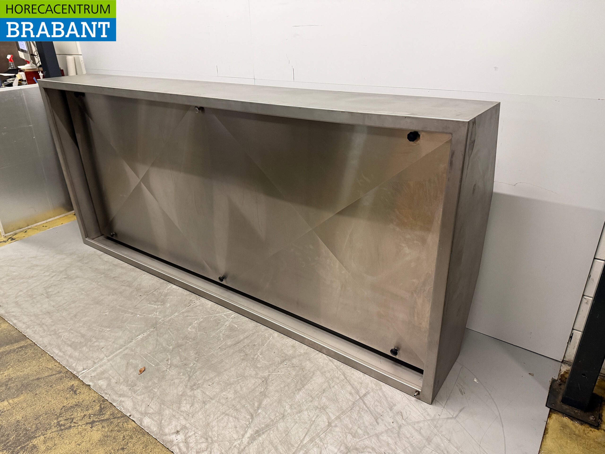 RVS Condens Afzuigkap 302,5 x 130 cm Horeca - Afbeelding 3