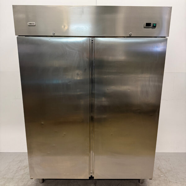 RVS Zanussi Dubbeldeurs Koeling 1400 liter 230V Horeca