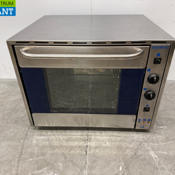 RVS Euromax Heteluchtoven met grillfunctie 4 x 44/34 cm 230V Horeca