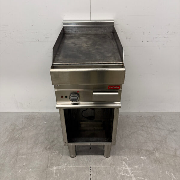 RVS Modular Bakplaat Grillplaat 40 cm 400V Horeca