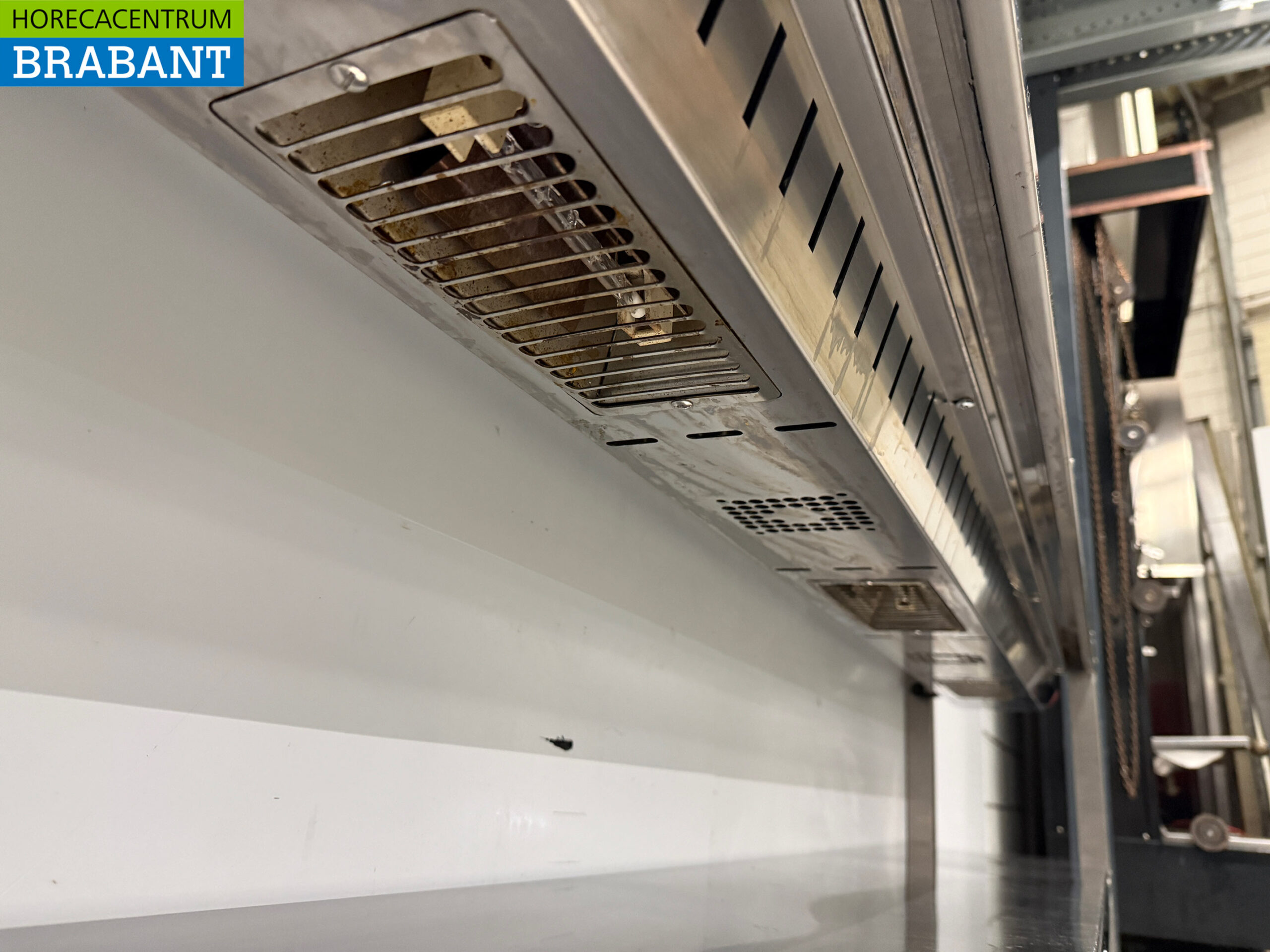 RVS Hakvoort Dubbele Warmtebrug Etagere Brug 180 x 30 x 65 cm 230V Horeca - Afbeelding 4