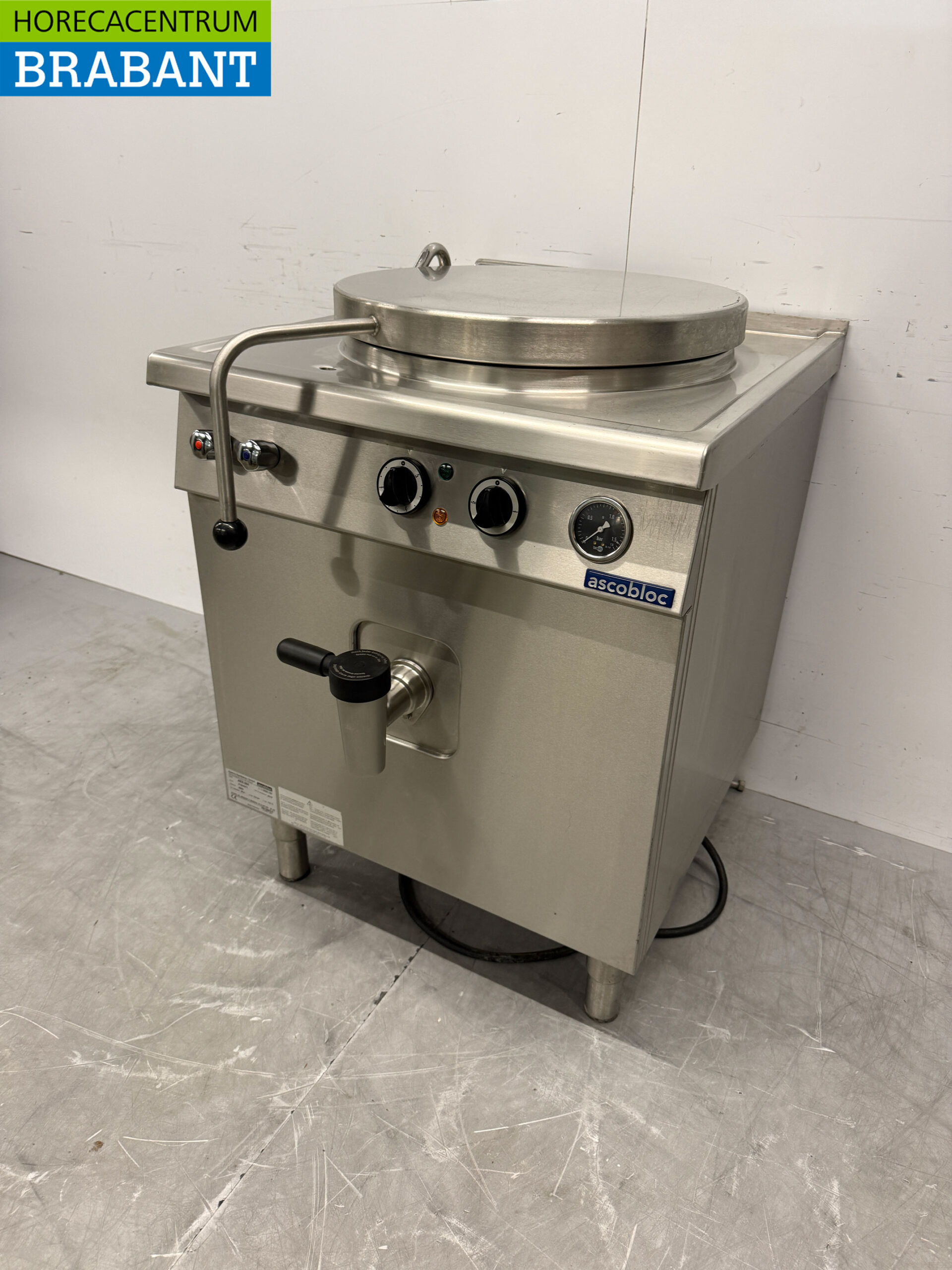RVS Ascobloc 64 liter 70 cm 400V Horeca - Afbeelding 2