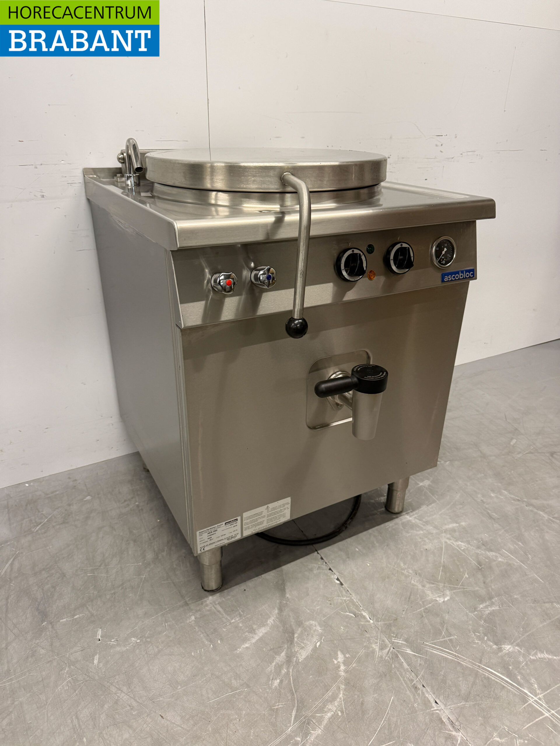 RVS Ascobloc 64 liter 70 cm 400V Horeca - Afbeelding 3