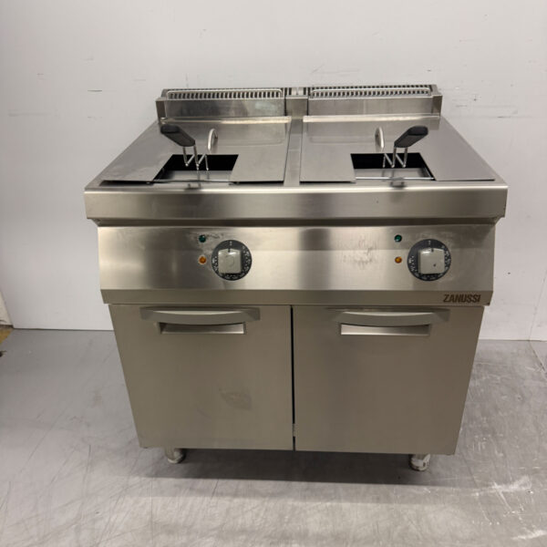 RVS Electrolux Dubbele Friteuse 2 x 15 liter 400V Horeca