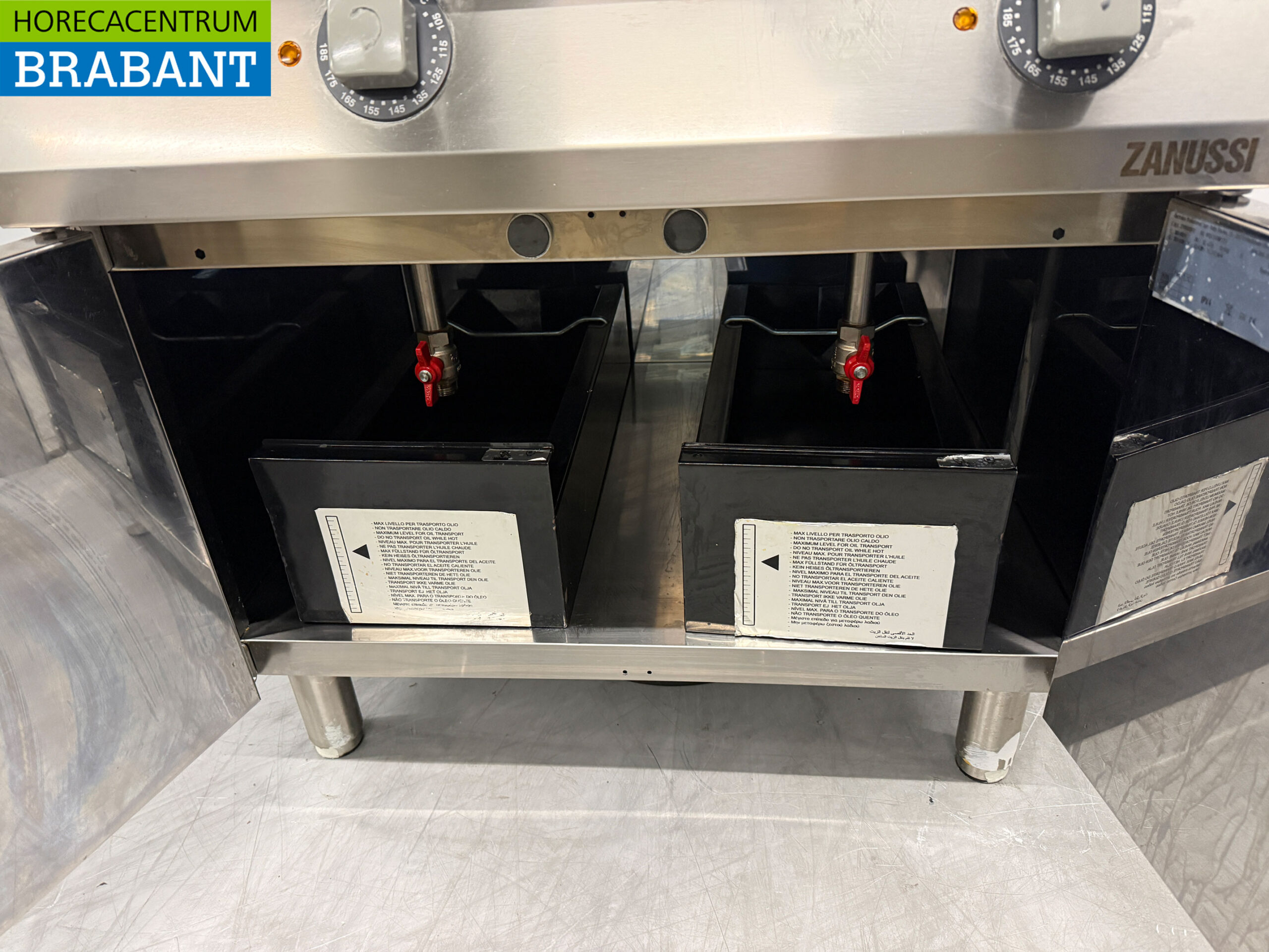 RVS Electrolux Dubbele Friteuse 2 x 15 liter 400V Horeca - Afbeelding 6