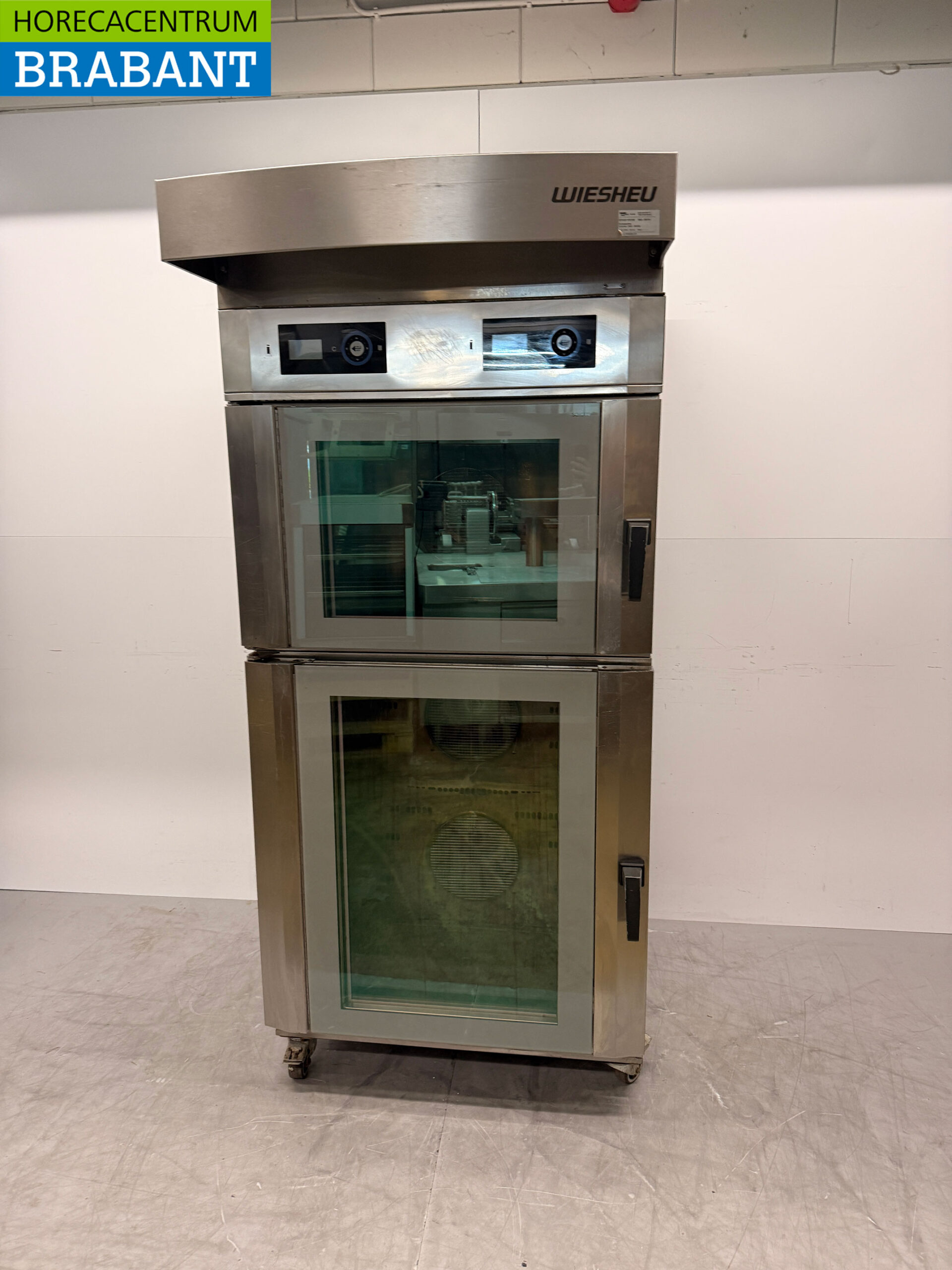 RVS Wiesheu Heteluchtoven winkeloven oven 15 x 60 x 40 cm 400V Horeca
