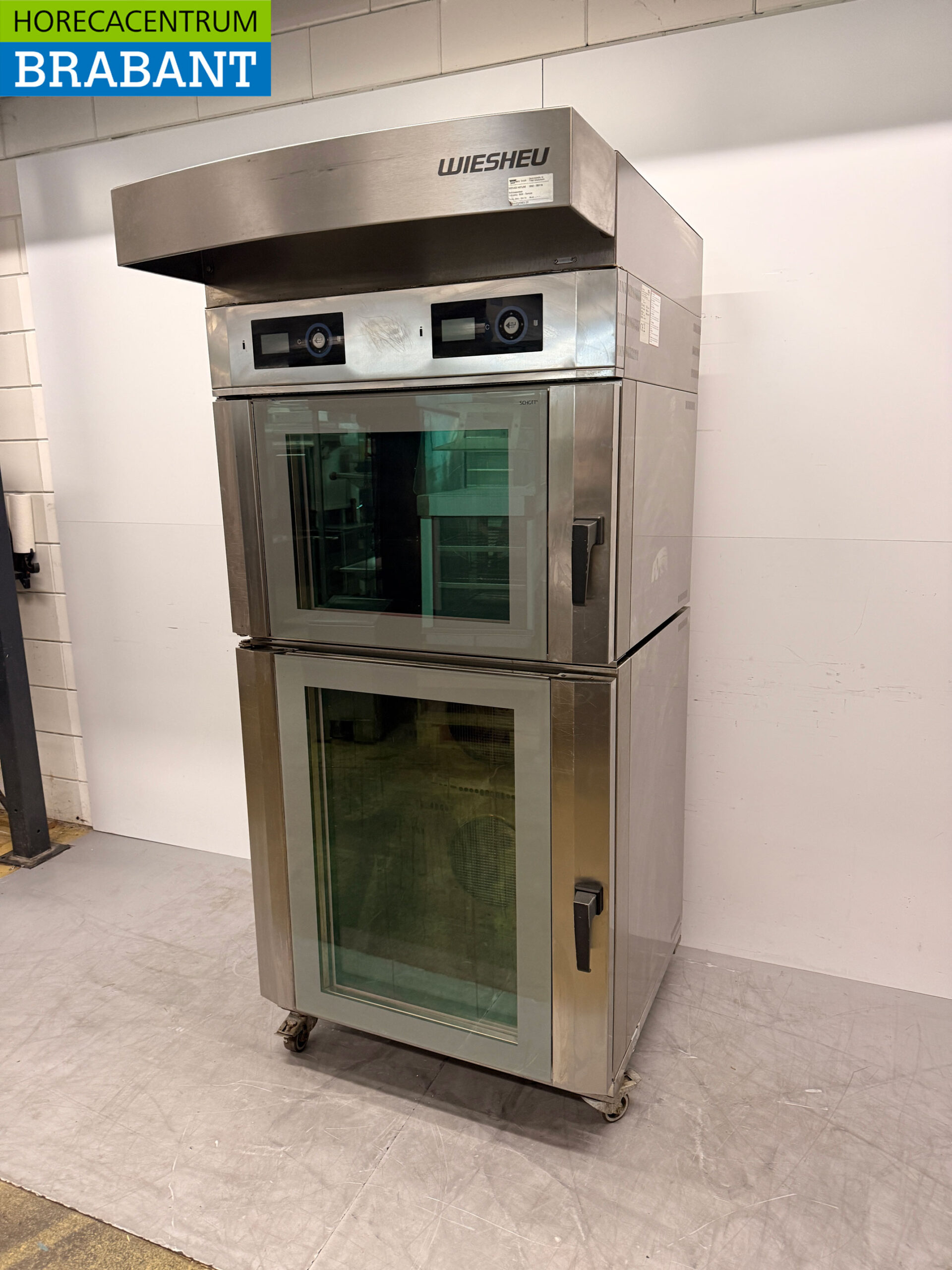 RVS Wiesheu Heteluchtoven winkeloven oven 15 x 60 x 40 cm 400V Horeca - Afbeelding 2